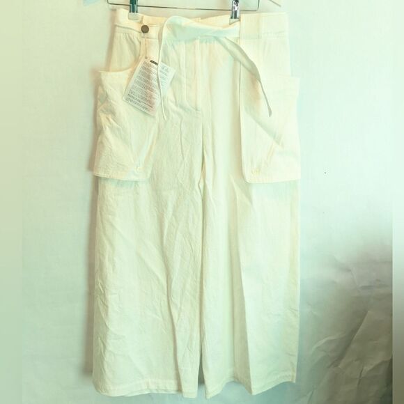 THOM Browne preshrunk cotton white pants 6(42)BNWT - Picture 1 of 11